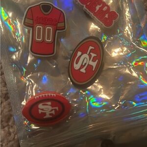 San Francisco 49ers Shoe Charms